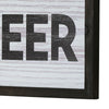 Guns, Ammo, Beer Wood Novelty Wall Sign - 36" x 8"